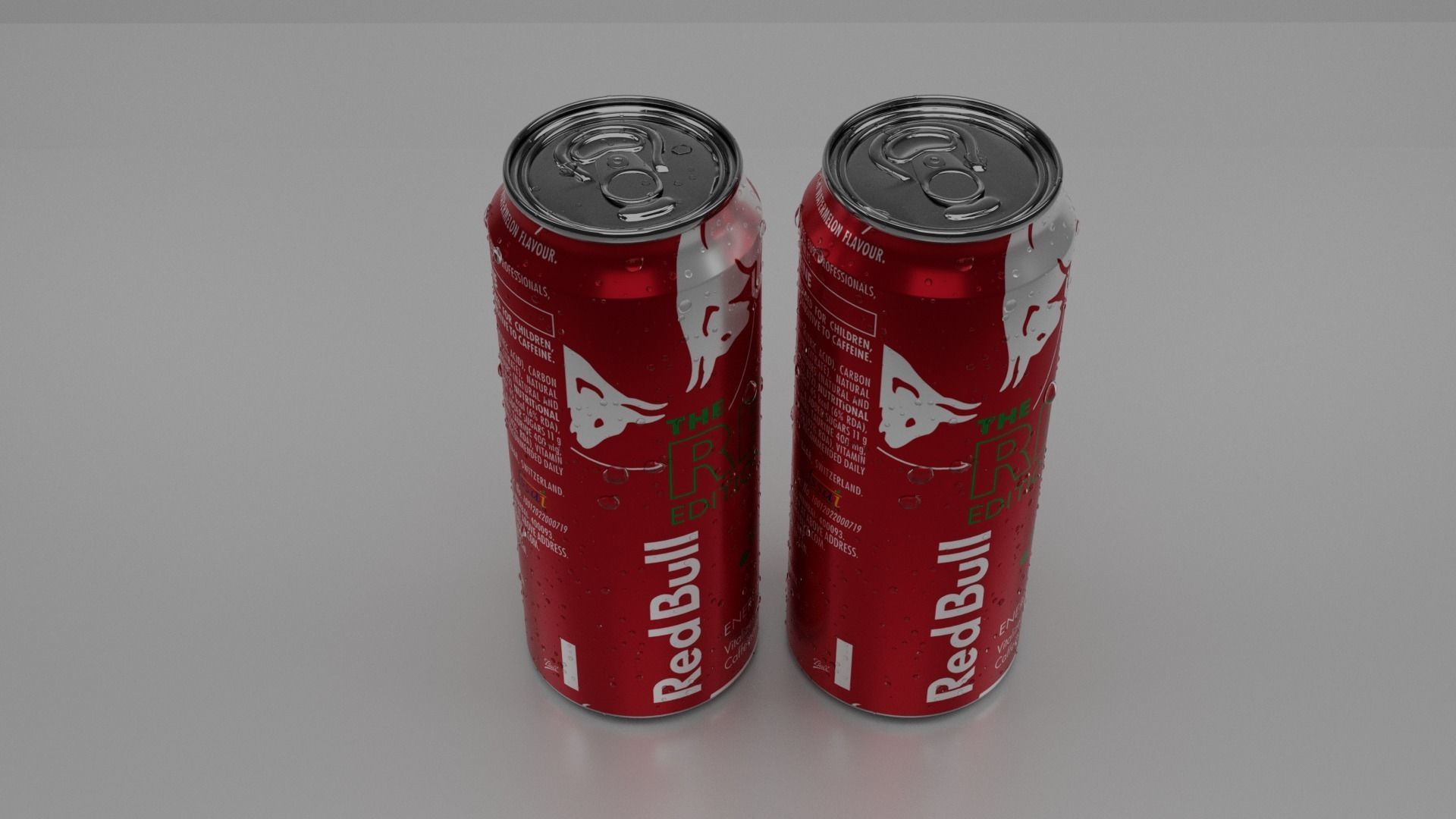 Tin Can with Water Droplets 3D model_6