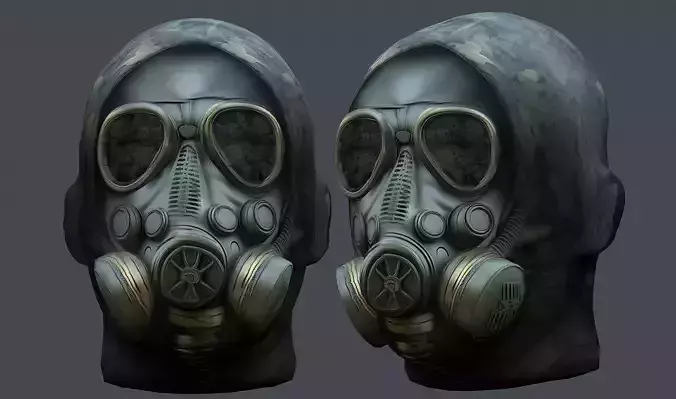 Helmet 3d model military combat Military Low-poly 3D model