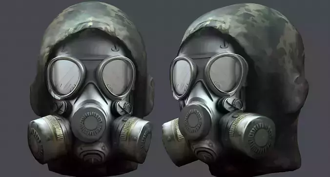 Helmet 3d model military combat Military 