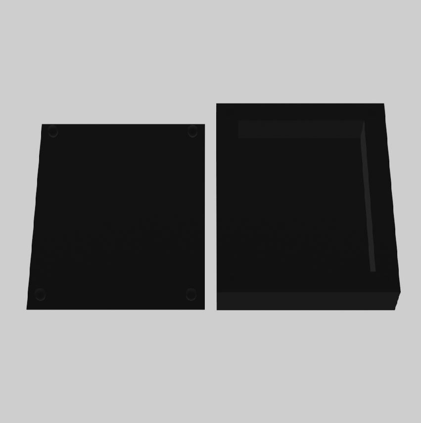 3D Printable Box for Cards 3D print model_3