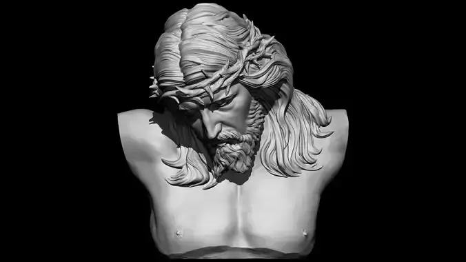 Jesus Bust 03