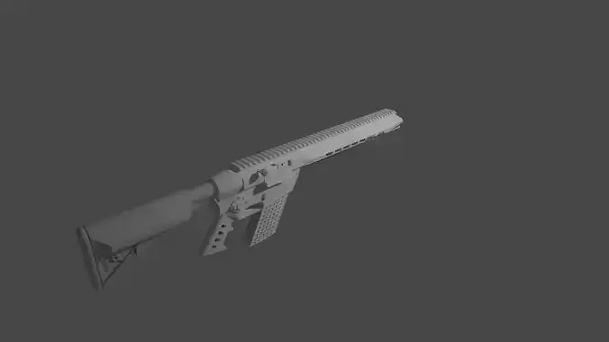 AR-25 sci fi rifle