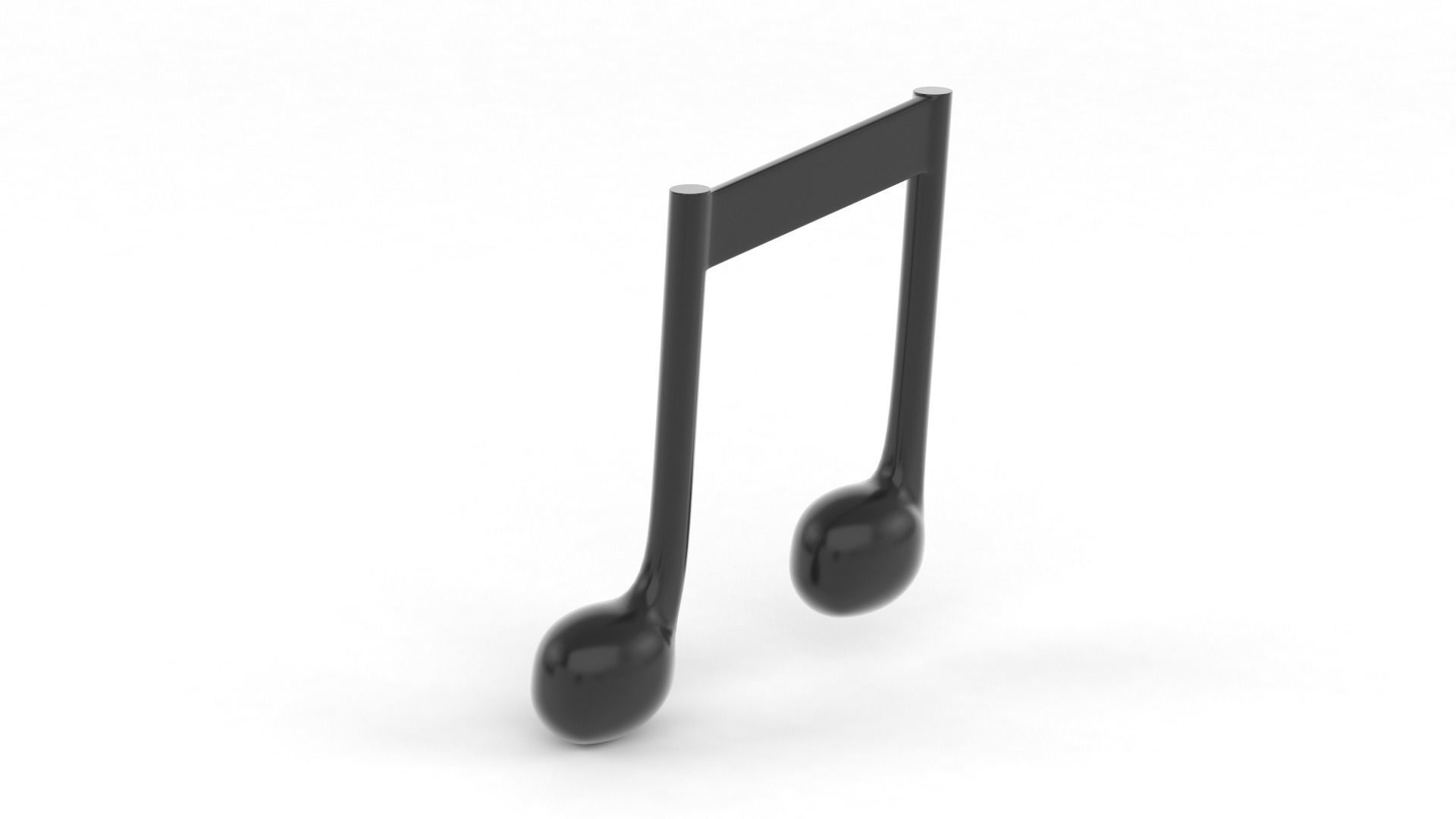 Music Notes 3D model | CGTrader