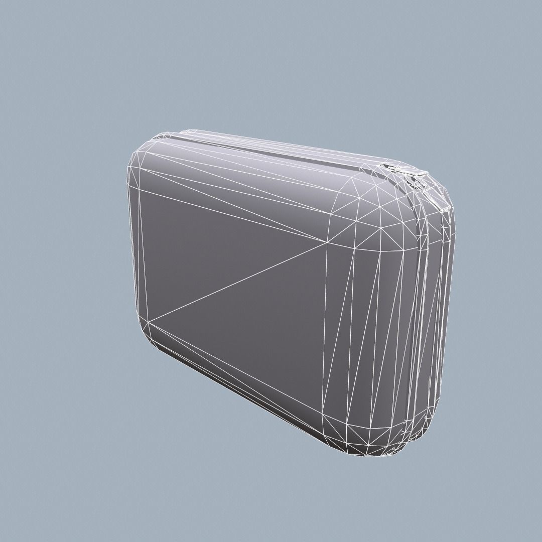 First Aid Kit Low Poly Low-poly 3D model_4