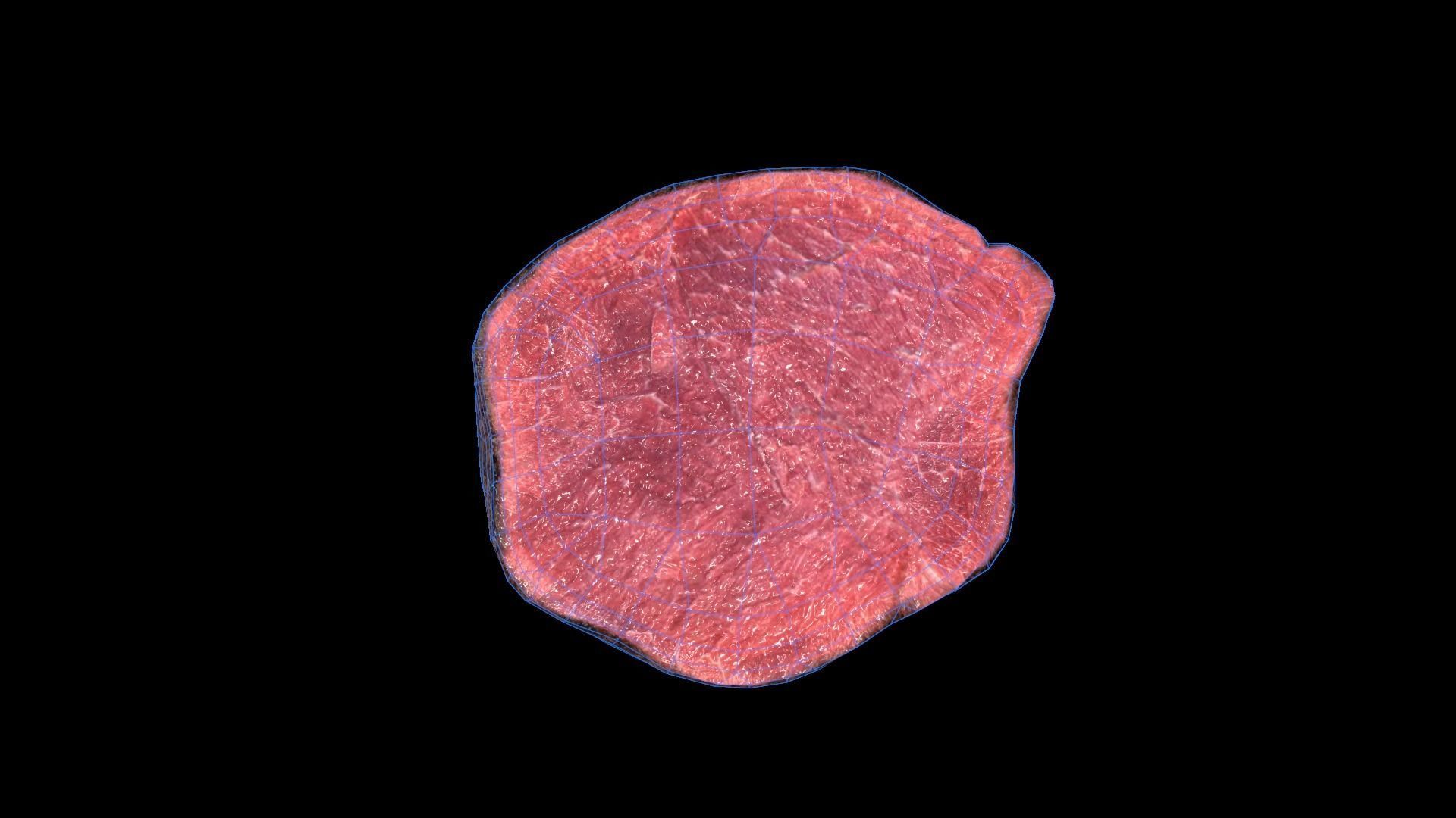 BeefLoin Medalion Low-poly 3D model_9