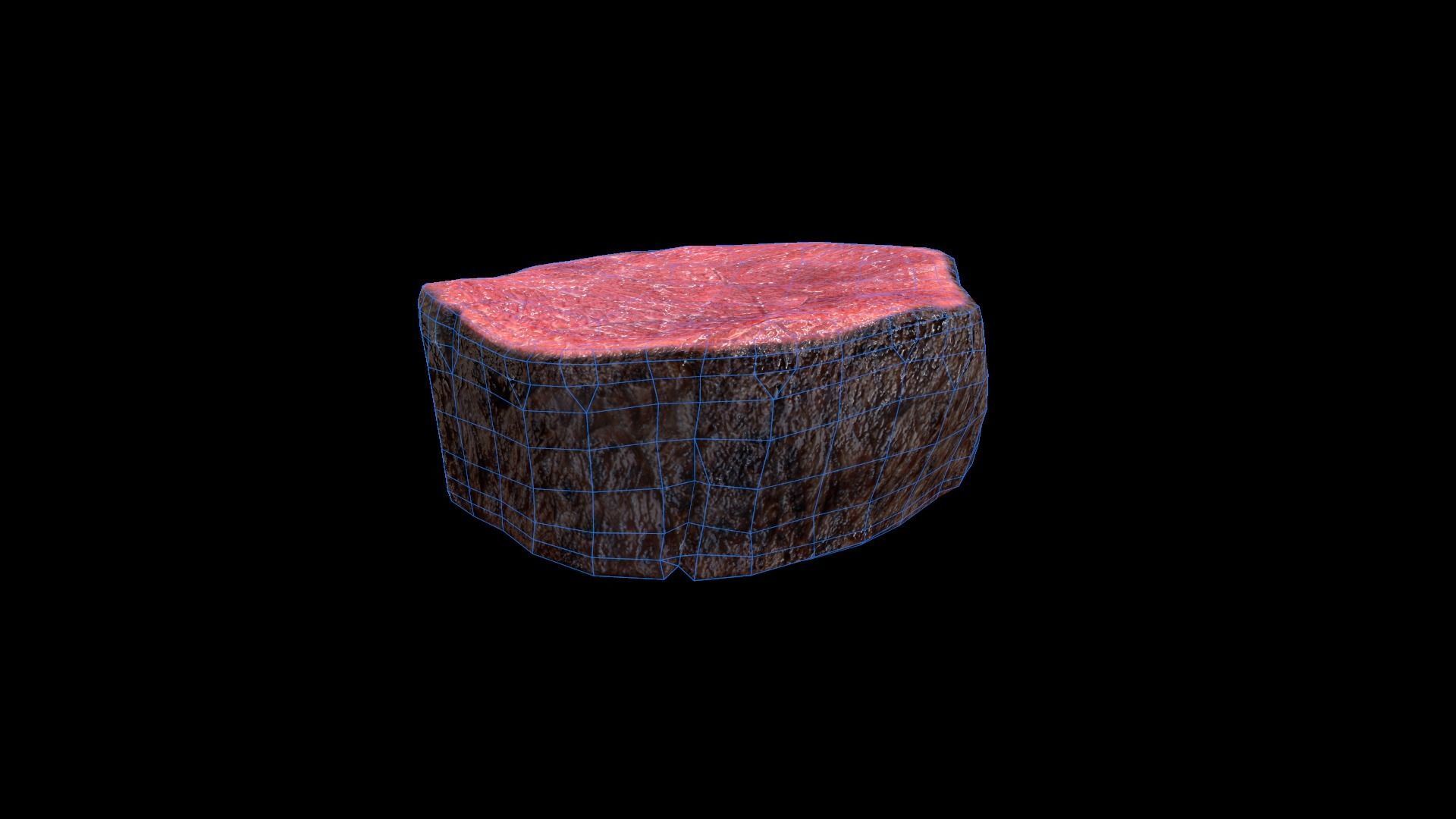 BeefLoin Medalion Low-poly 3D model_8