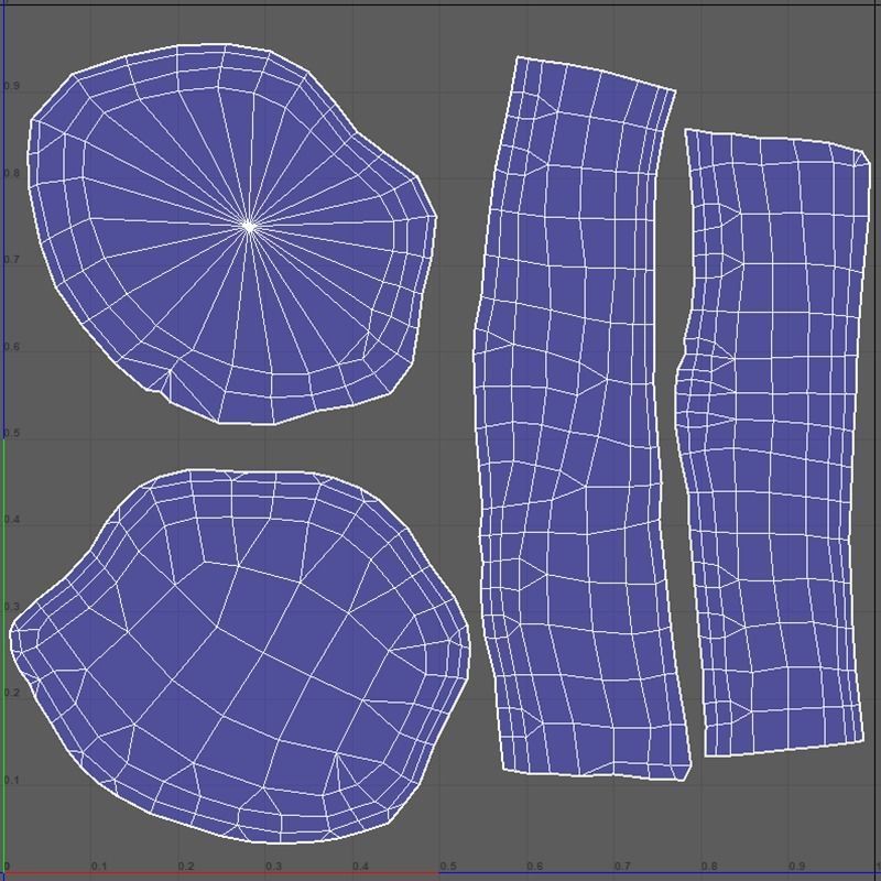 BeefLoin Medalion Low-poly 3D model_10