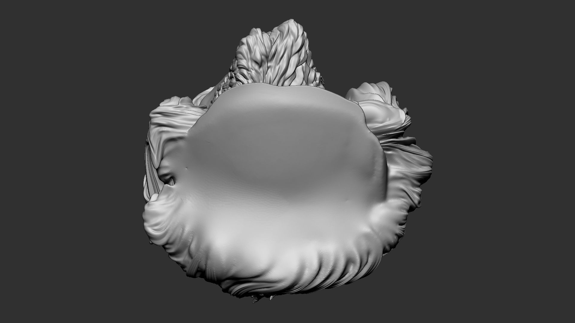 Jesus Head 01 3D print model_19