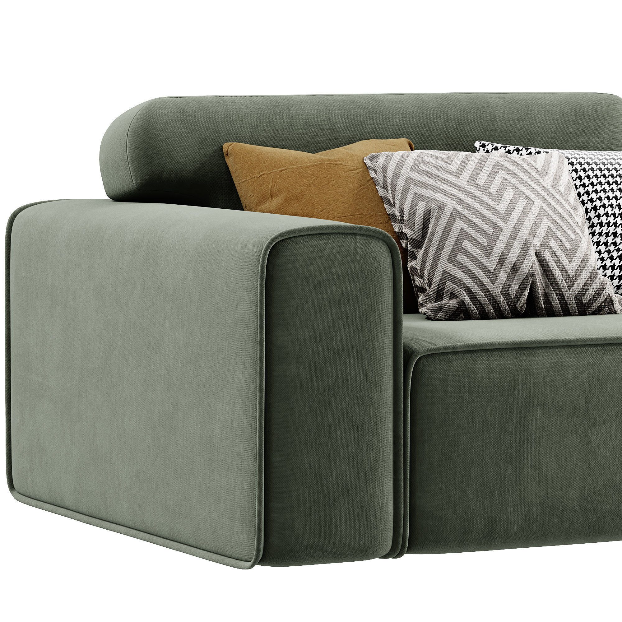 Viena Sofa 3D model_4