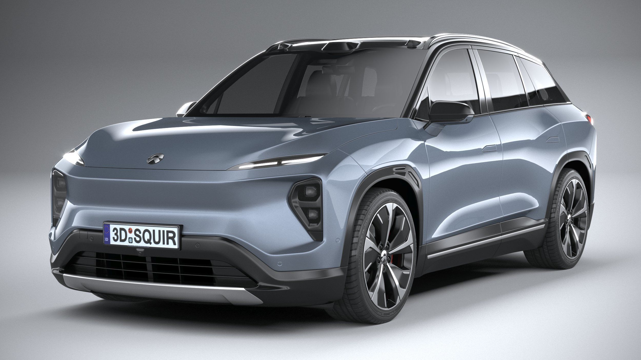 NIO ES7 2023 3D model_2