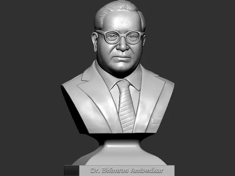 Dr Bhimrao Ambedkar 3D print model