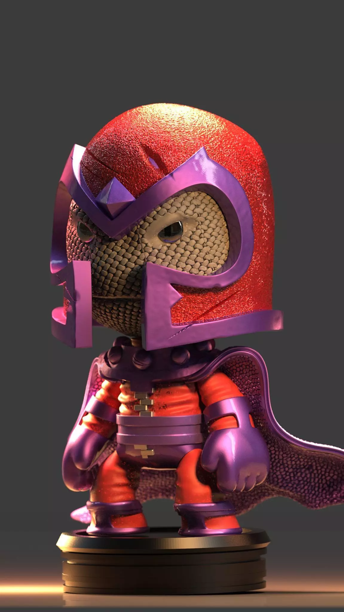 Magneto marvel vs capcom character 3D print model