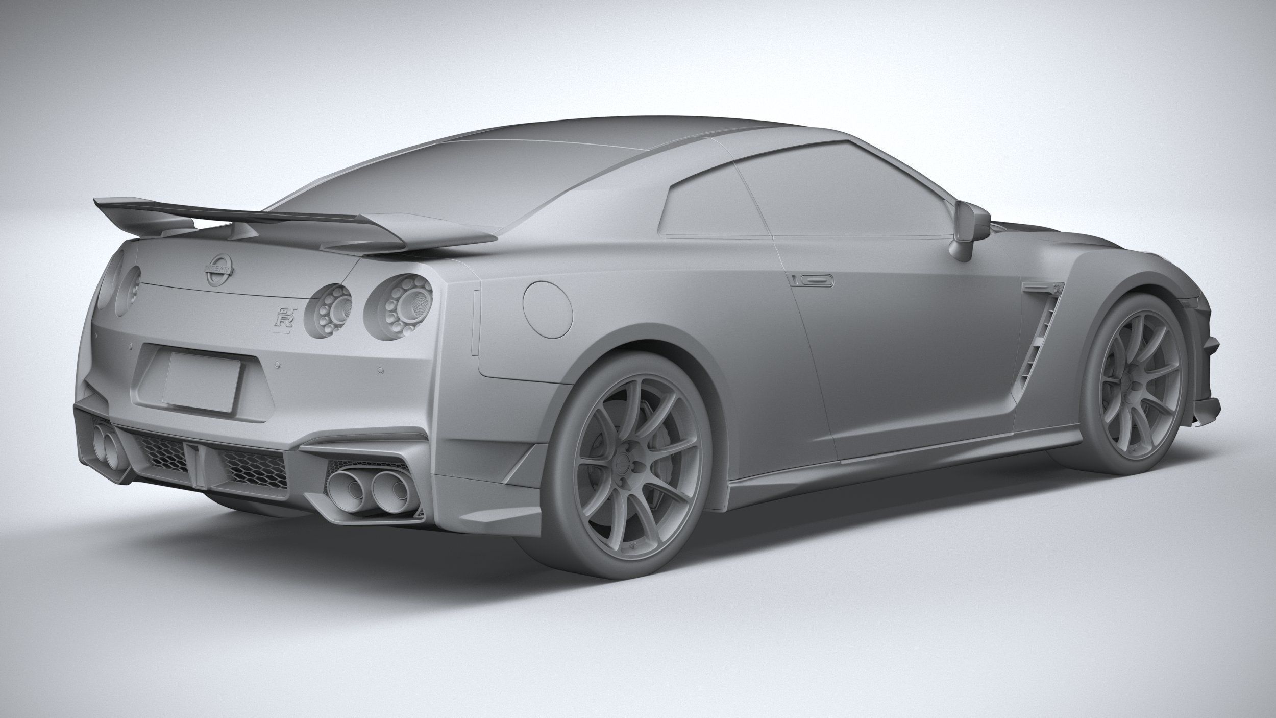 Nissan GT-R 2024 3D model_25