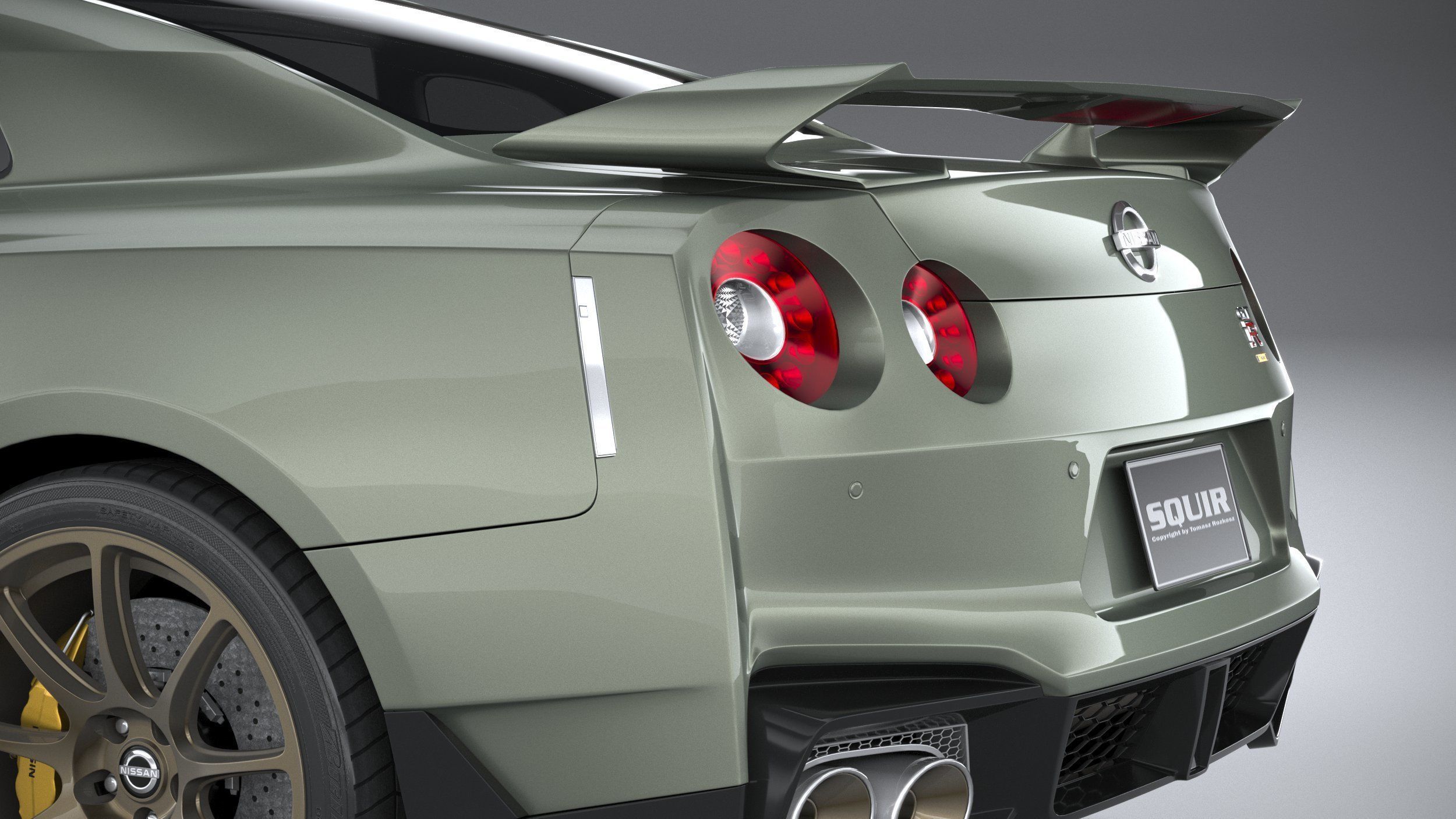 Nissan GT-R 2024 3D model_6