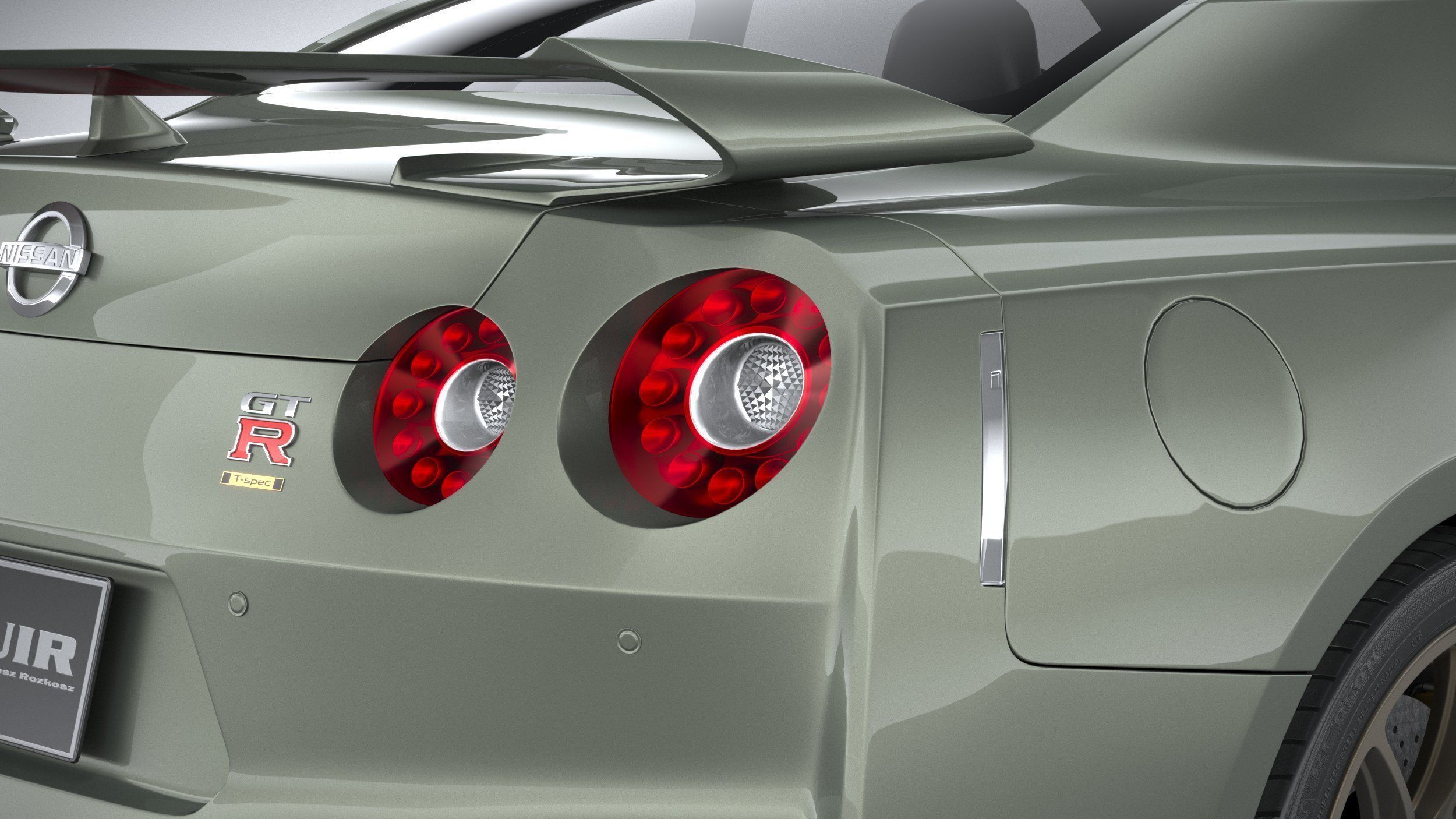 Nissan GT-R 2024 3D model_18