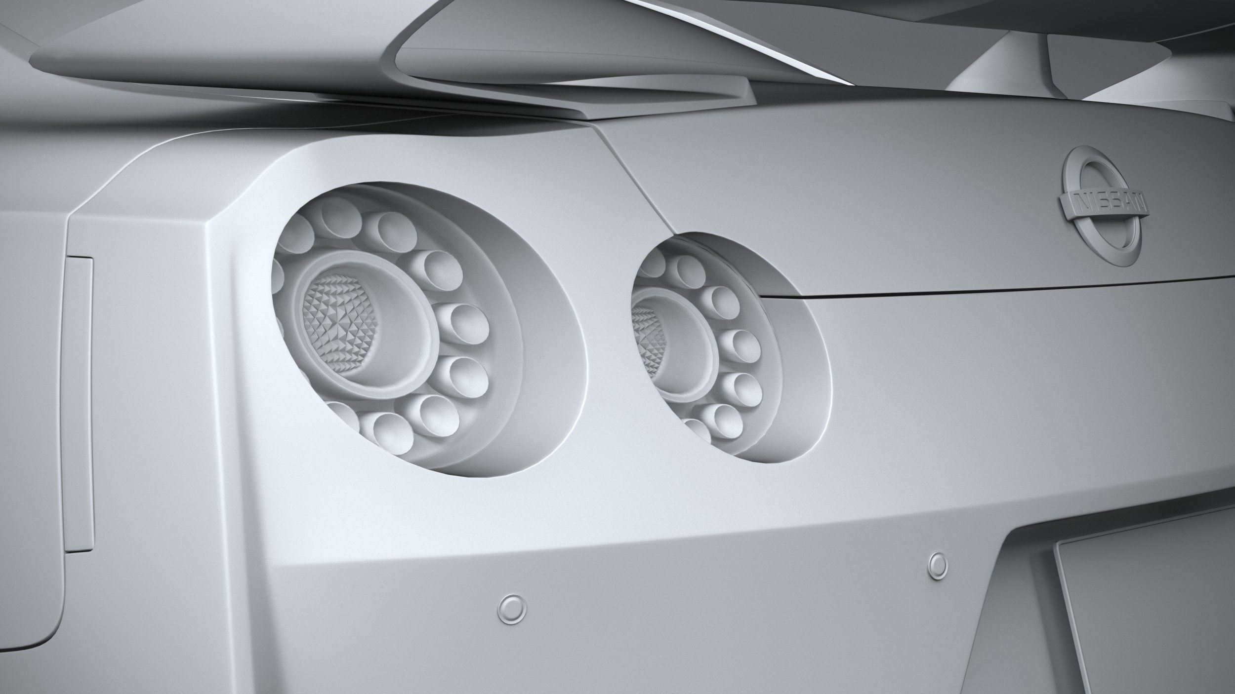 Nissan GT-R 2024 3D model_24