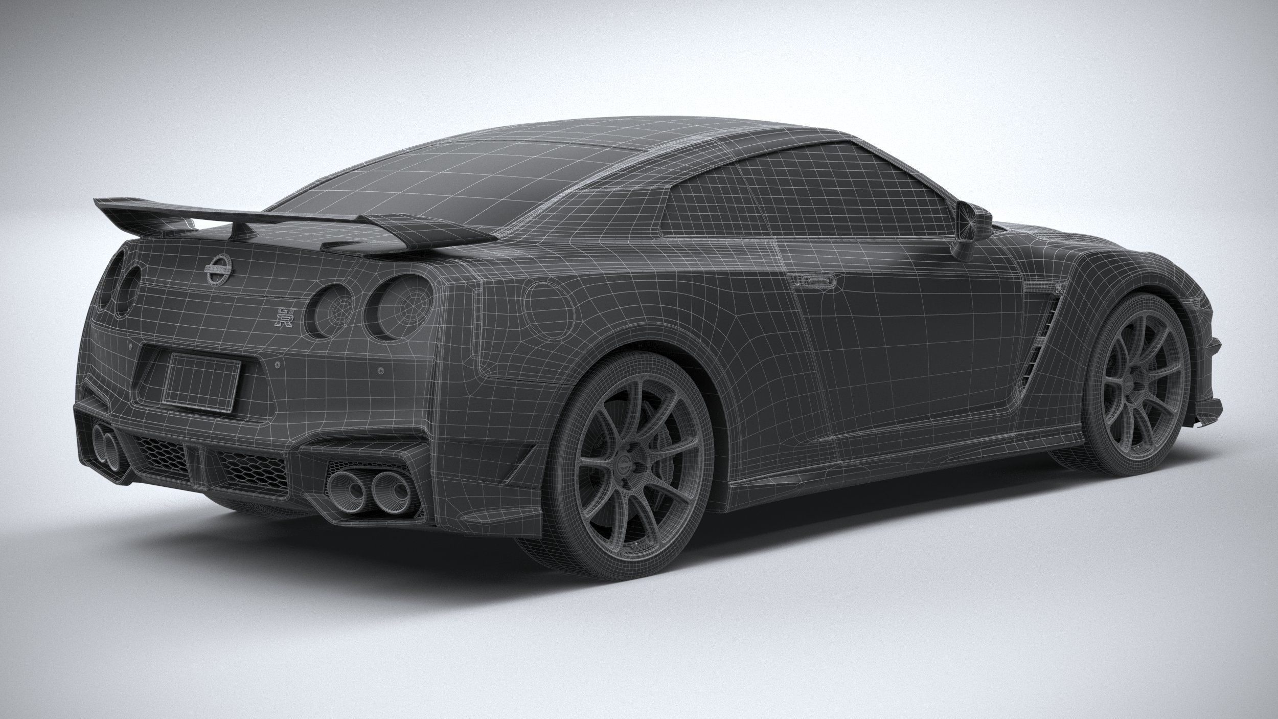 Nissan GT-R 2024 3D model_29