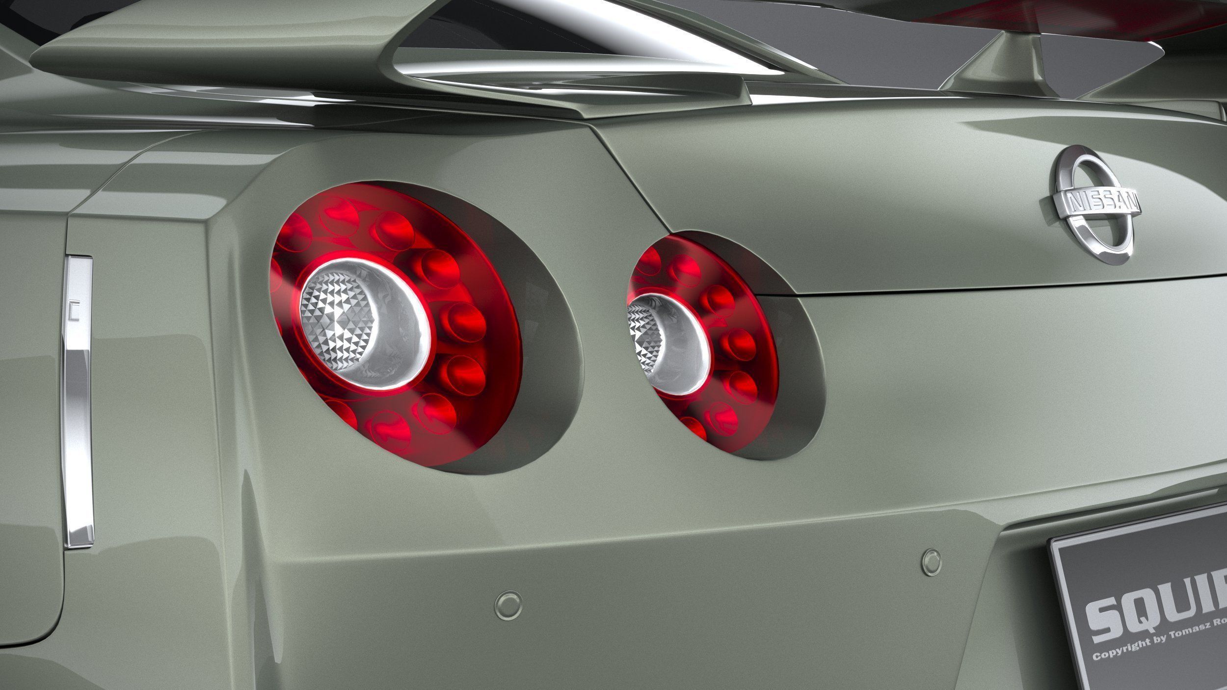 Nissan GT-R 2024 3D model_15