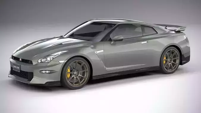 Nissan GT-R 2024 3D model