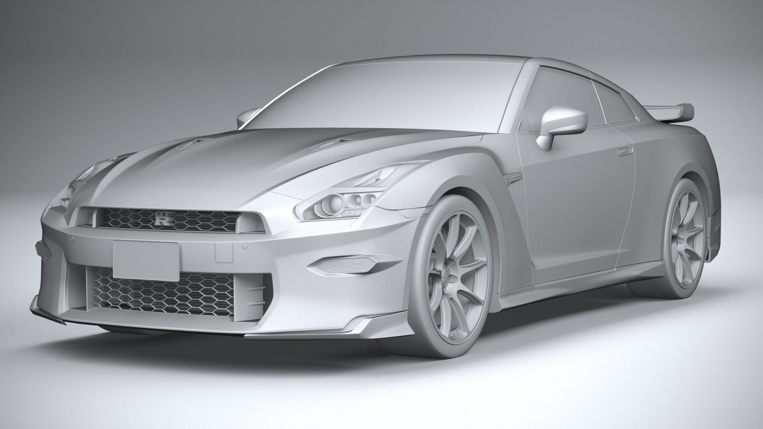 Nissan GT-R 2024 3D model_20
