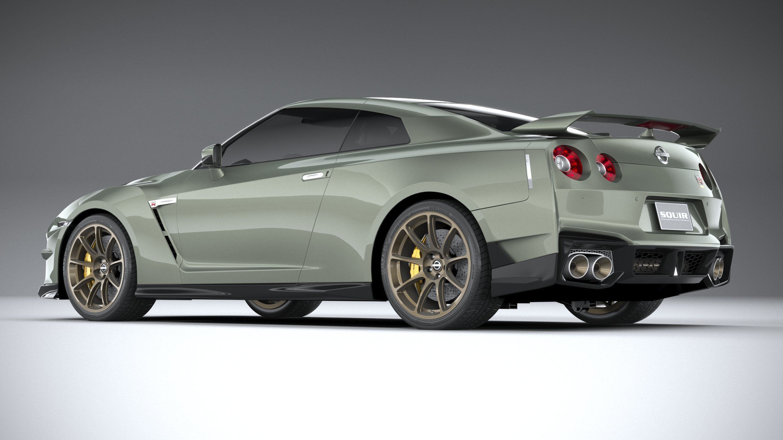 Nissan GT-R 2024 3D model_5