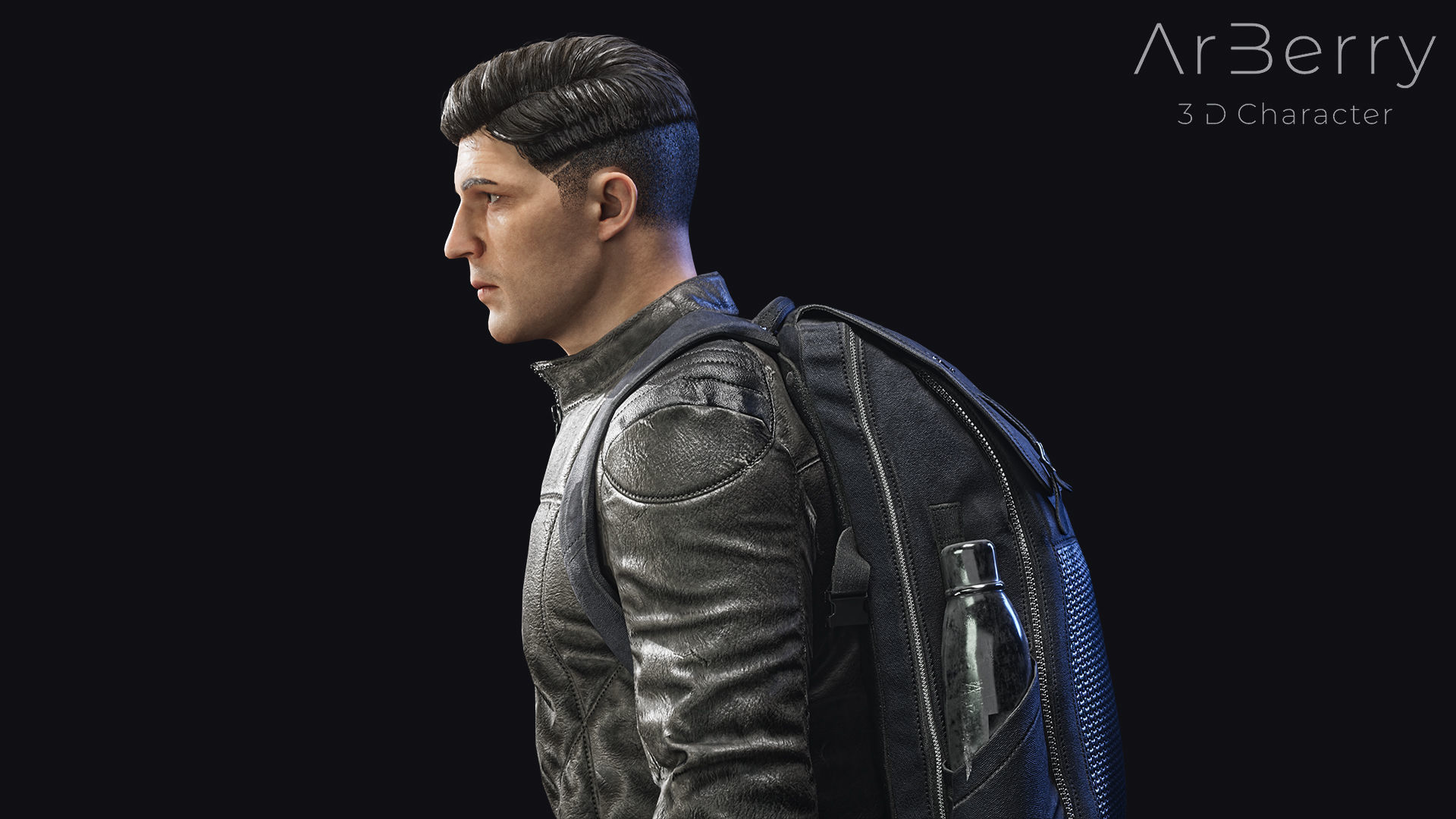 FREE Survival Character Free low-poly 3D model_4