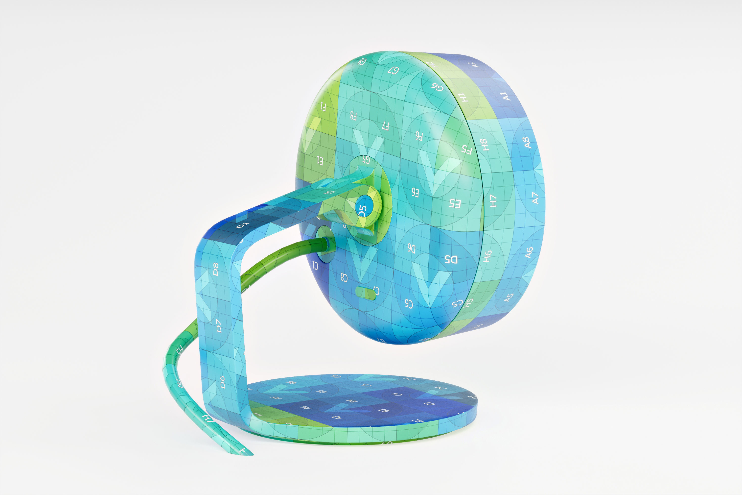 Logitech Circle View Security Camera 3D model_9