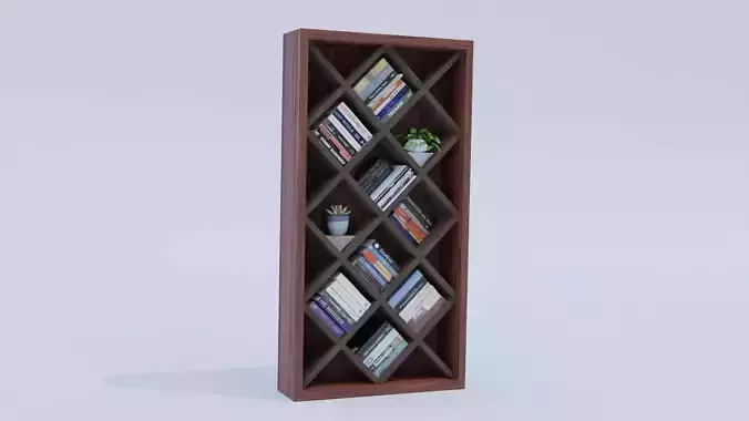 Hexagonal Bookshelf