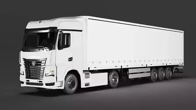 KAMAZ 54901 TRUCK 3D model