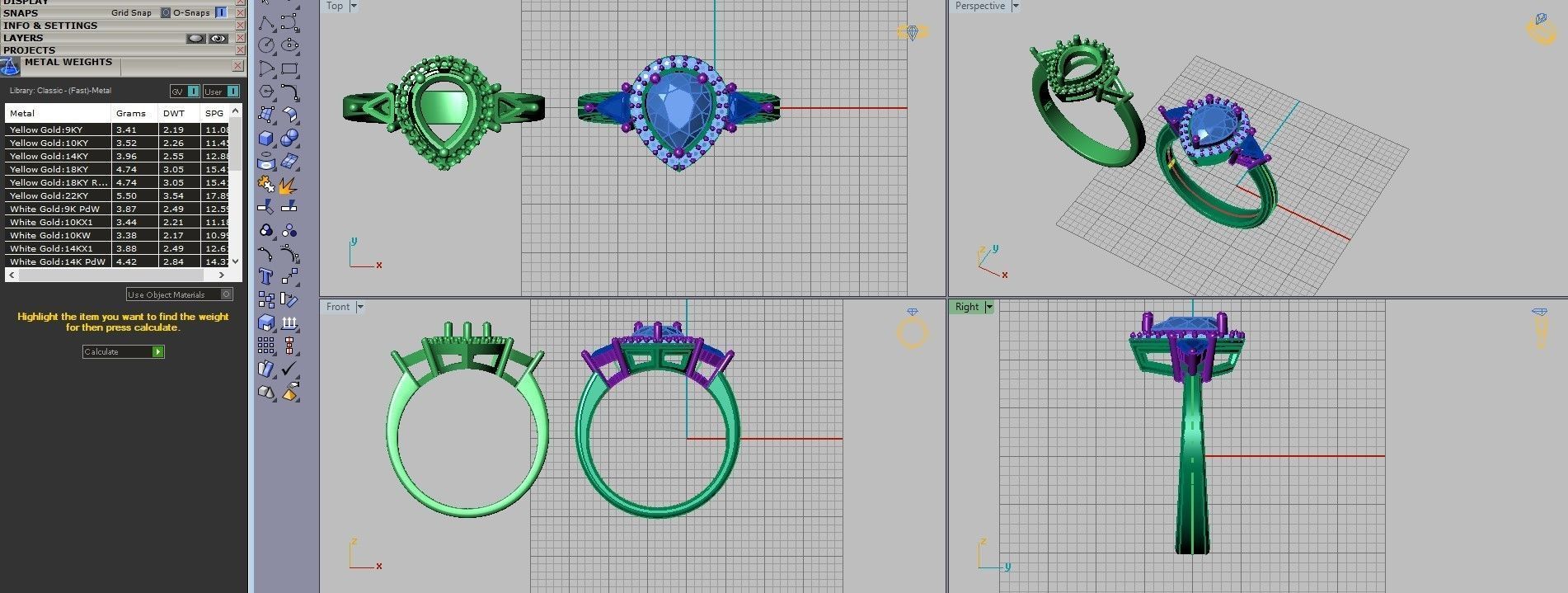 JEWELLRY RING 3D print model_10