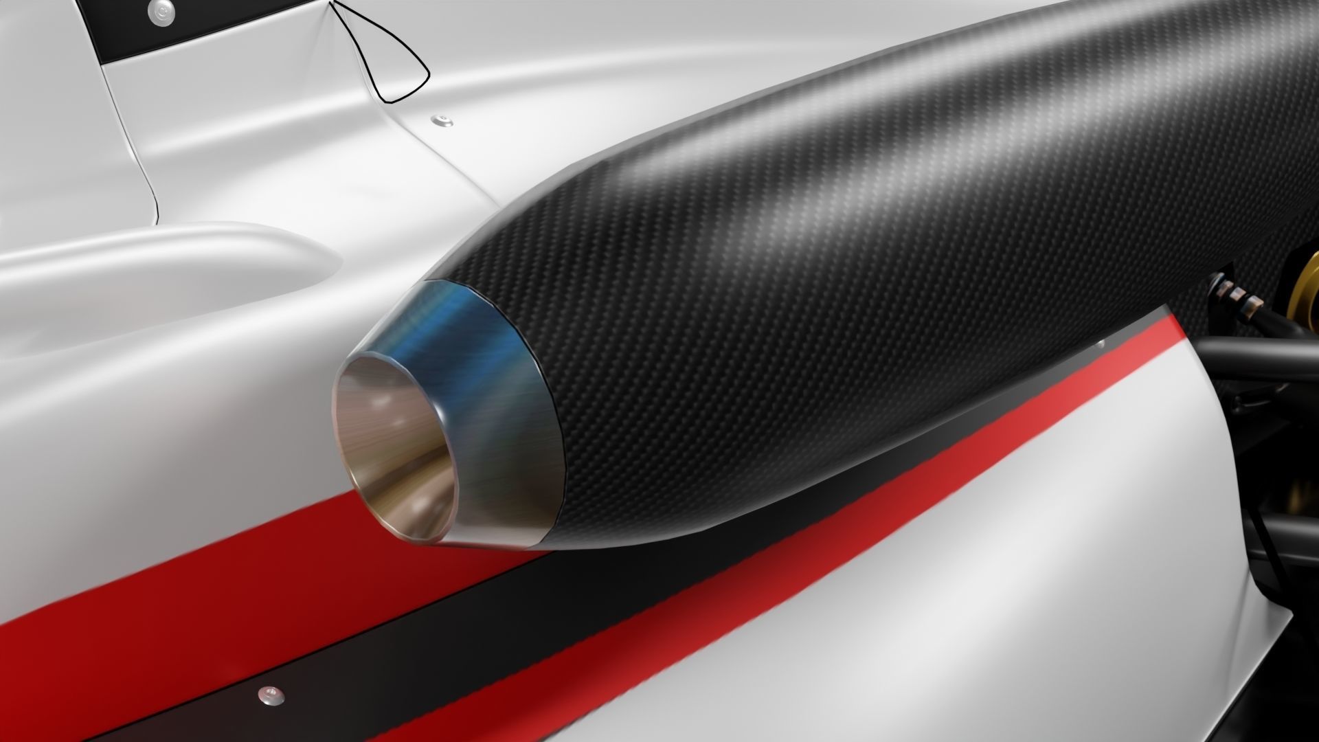 f3 model racing car 3D model_8