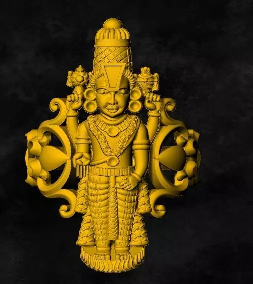 BALAJI RING 3D print model_0