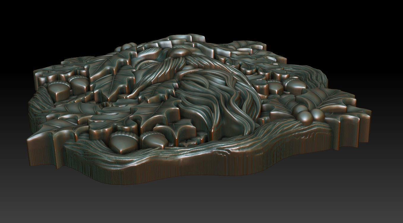 Greenman 12 3D print model_2