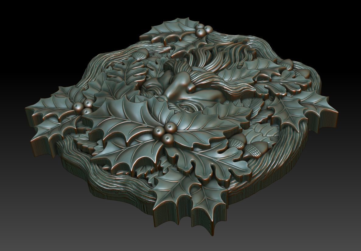 Greenman 12 3D print model_9