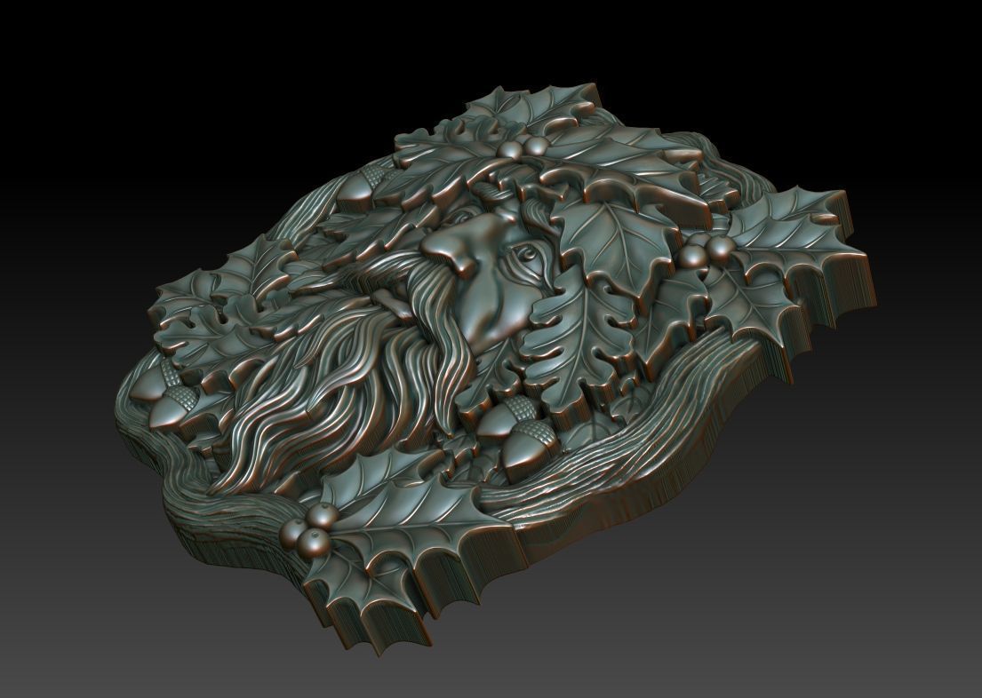 Greenman 12 3D print model_6