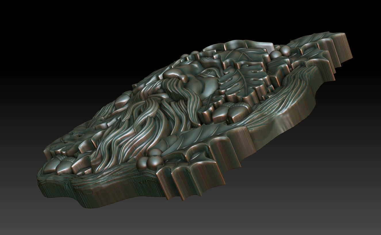 Greenman 12 3D print model_3