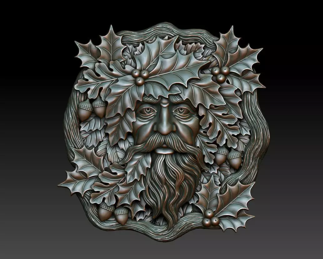 Greenman 12 3D print model_0