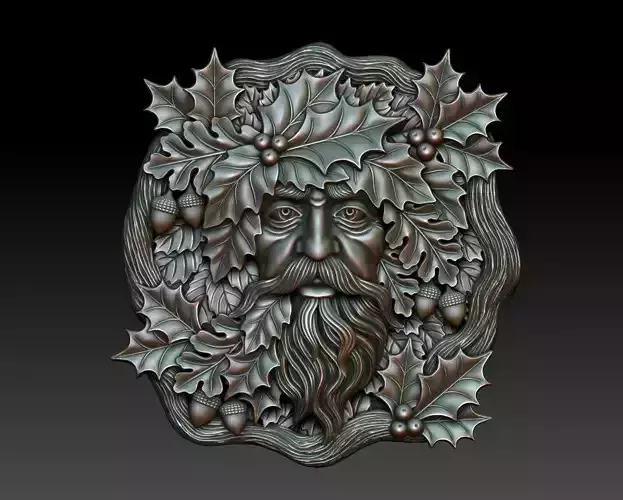Greenman 12 3D print model