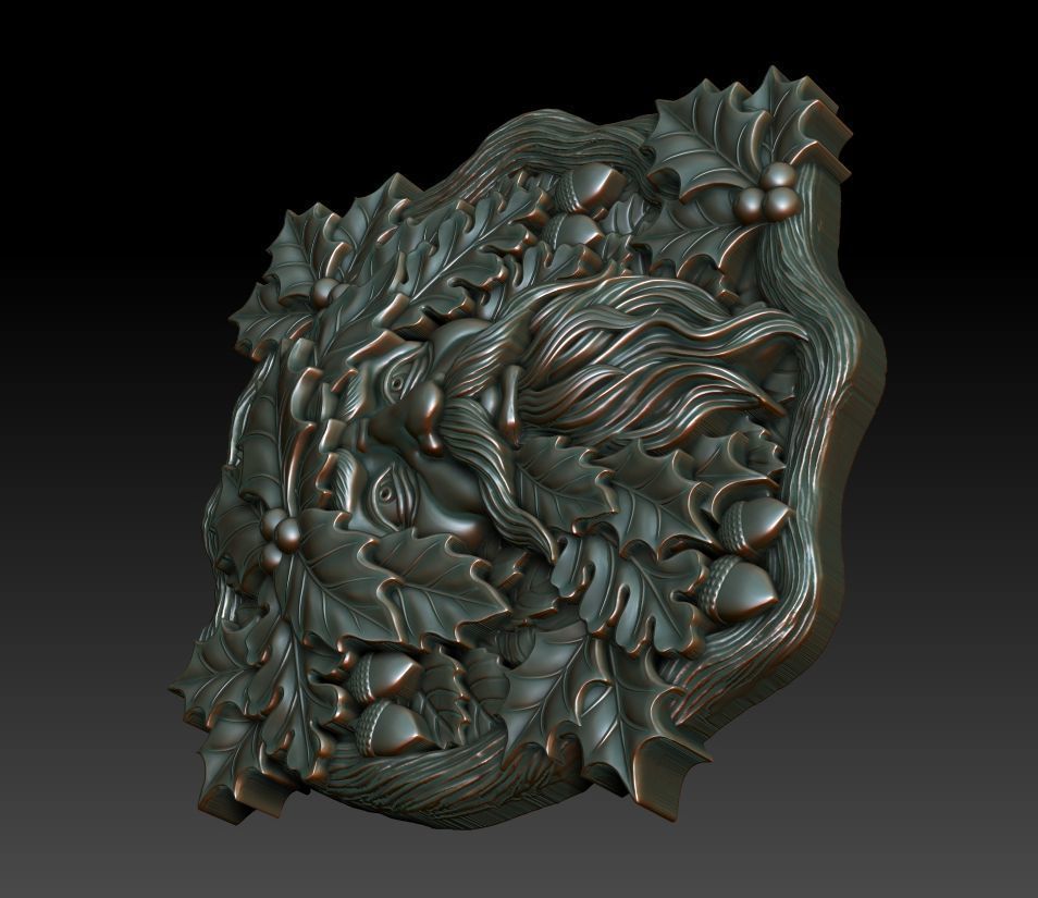 Greenman 12 3D print model_10