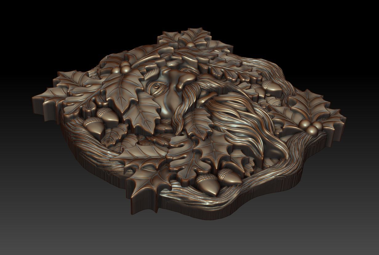 Greenman 12 3D print model_12
