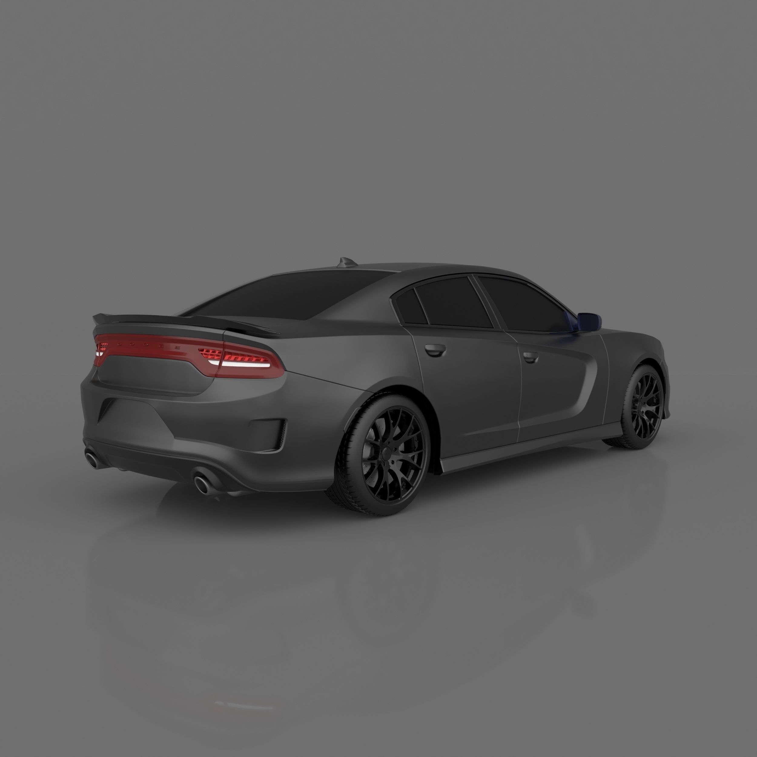 Dodge Charger SRT Hellcat Ready to Print STL Files 3D print model_7