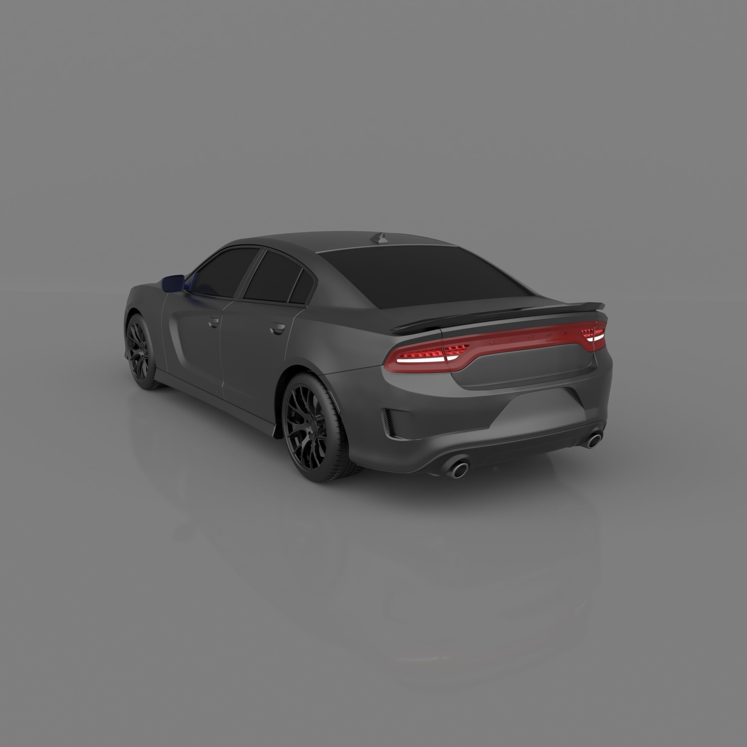 Dodge Charger SRT Hellcat Ready to Print STL Files 3D print model_6