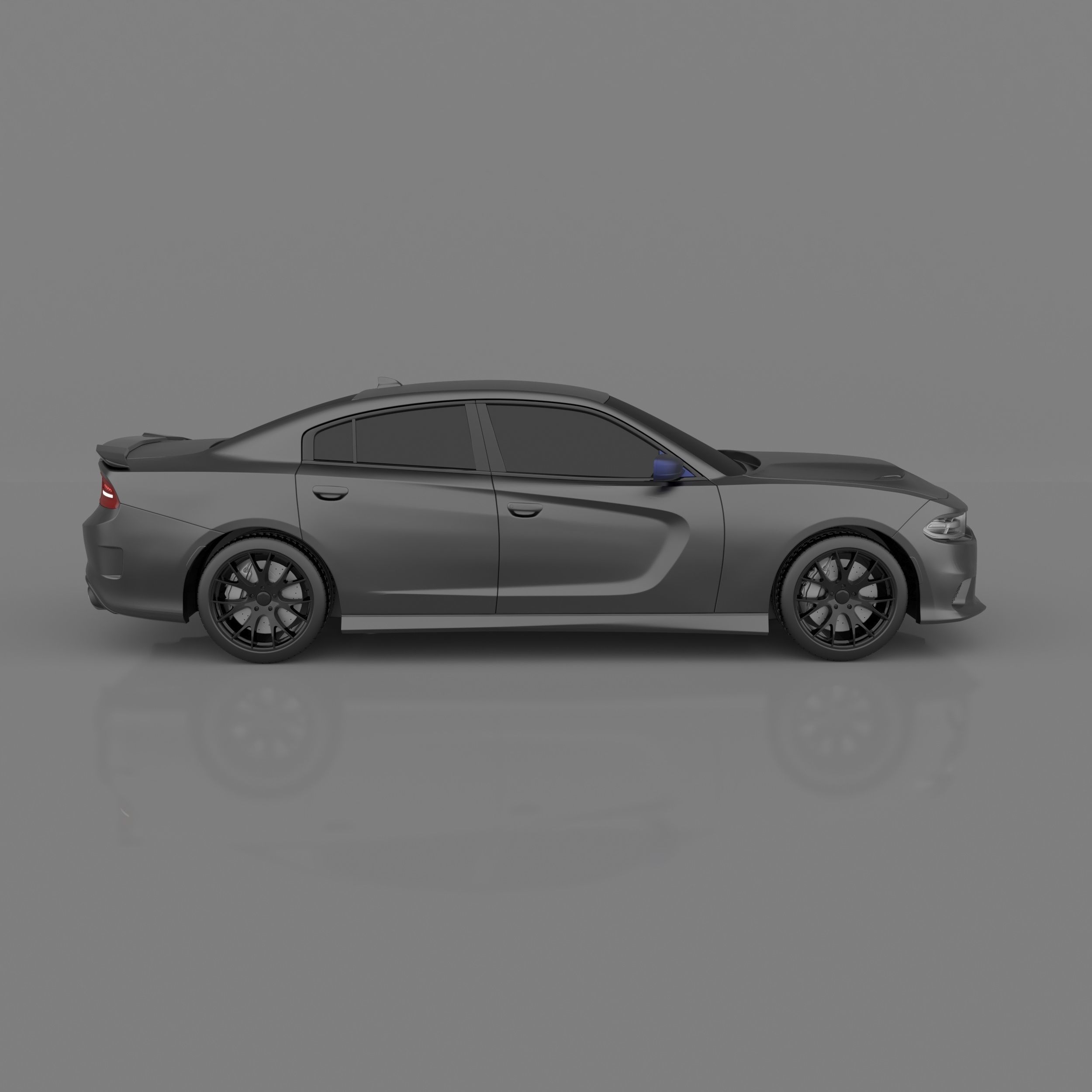 Dodge Charger SRT Hellcat Ready to Print STL Files 3D print model_5