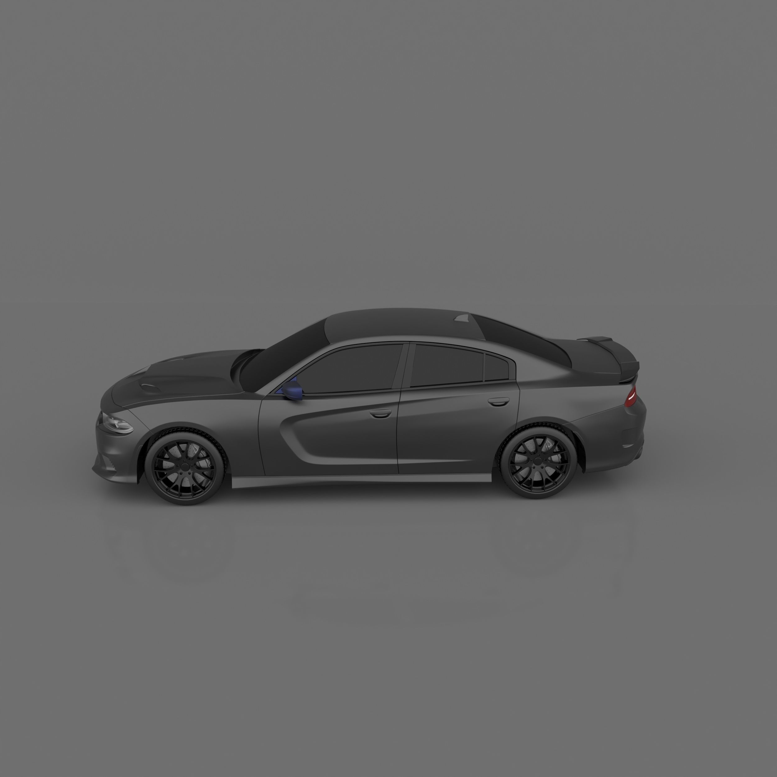 Dodge Charger SRT Hellcat Ready to Print STL Files 3D print model_8