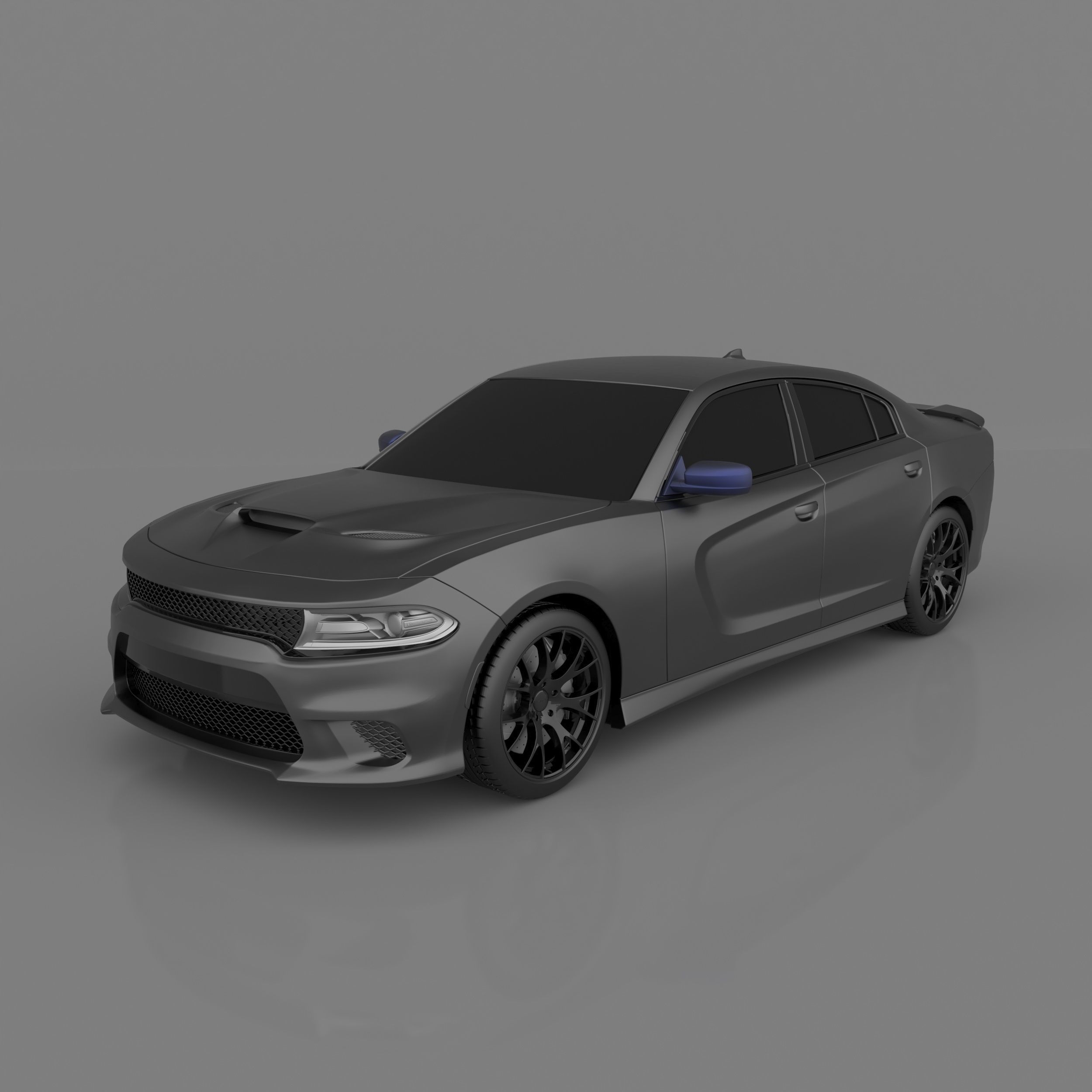 Dodge Charger SRT Hellcat Ready to Print STL Files 3D print model_2
