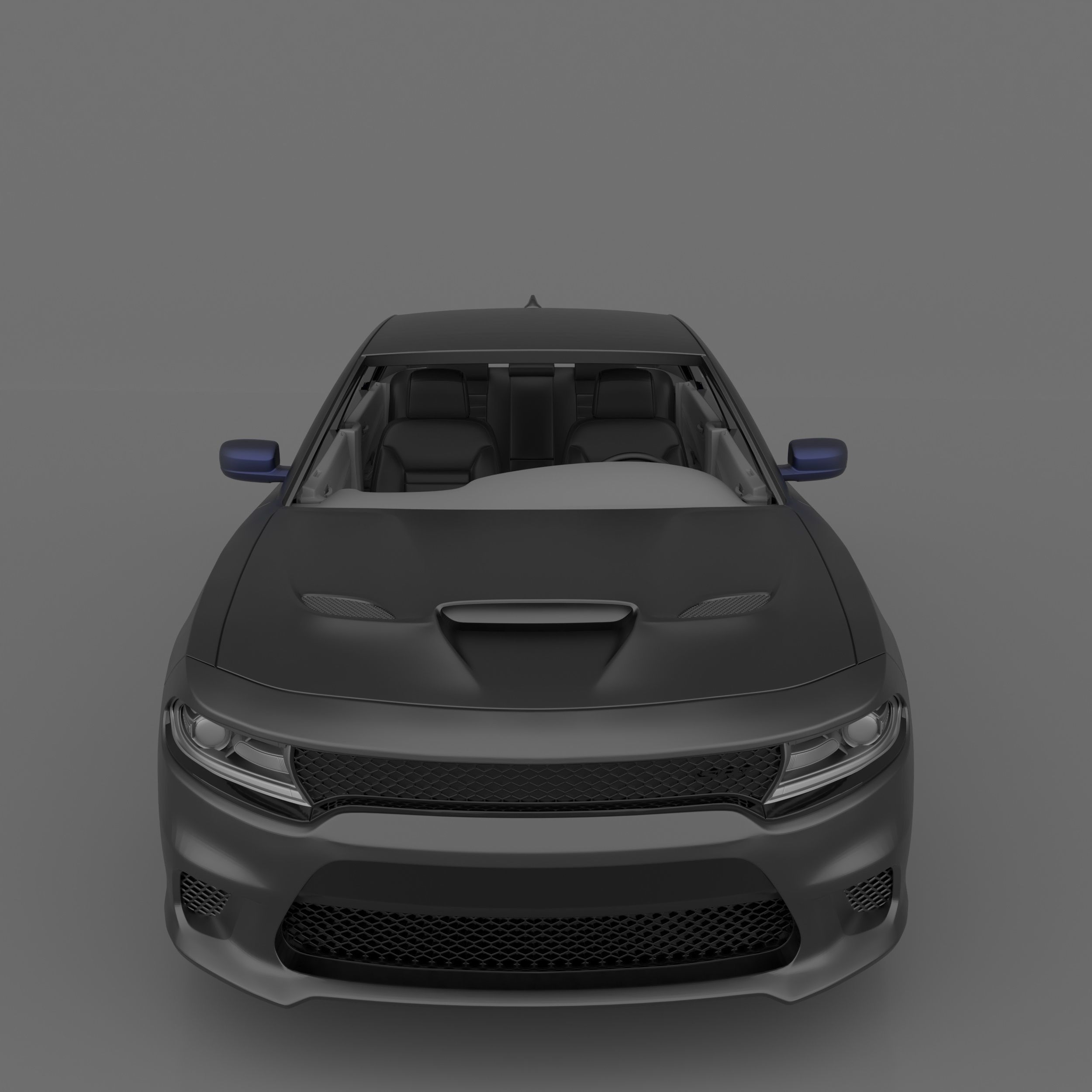 Dodge Charger SRT Hellcat Ready to Print STL Files 3D print model_10