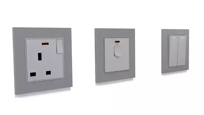 3D Sockets and Switches