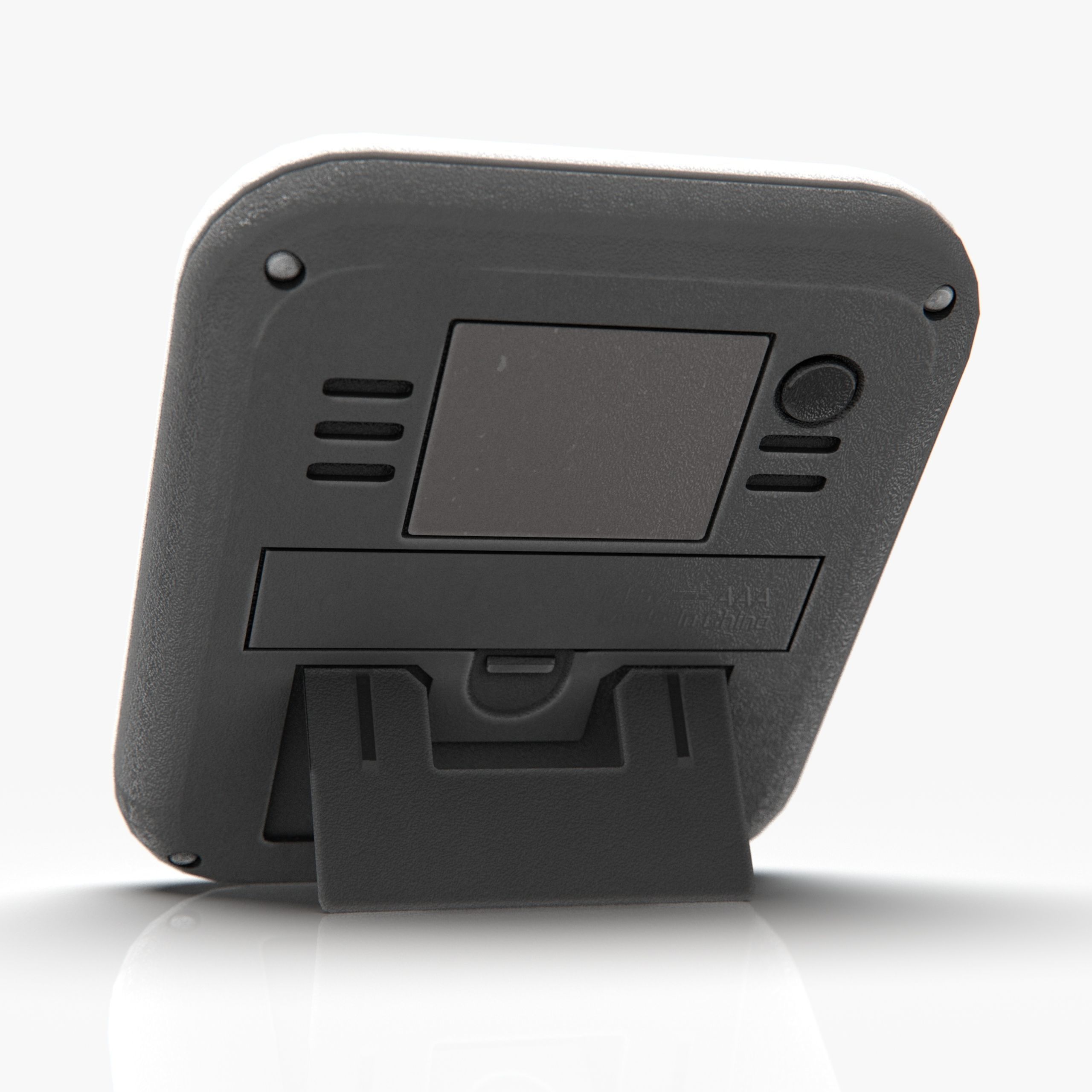 WEATHER STATION Low-poly 3D model_13