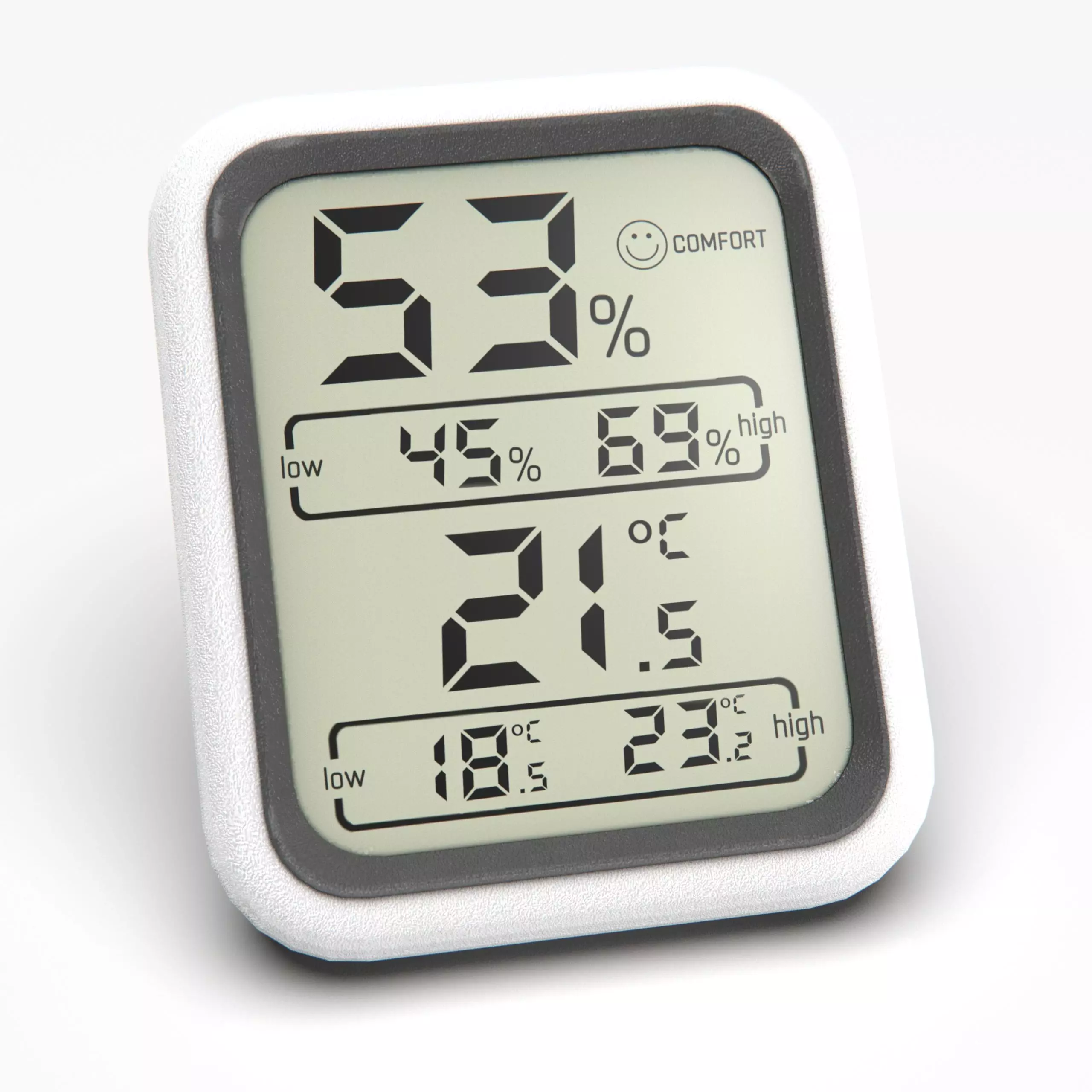 WEATHER STATION Low-poly 3D model_0