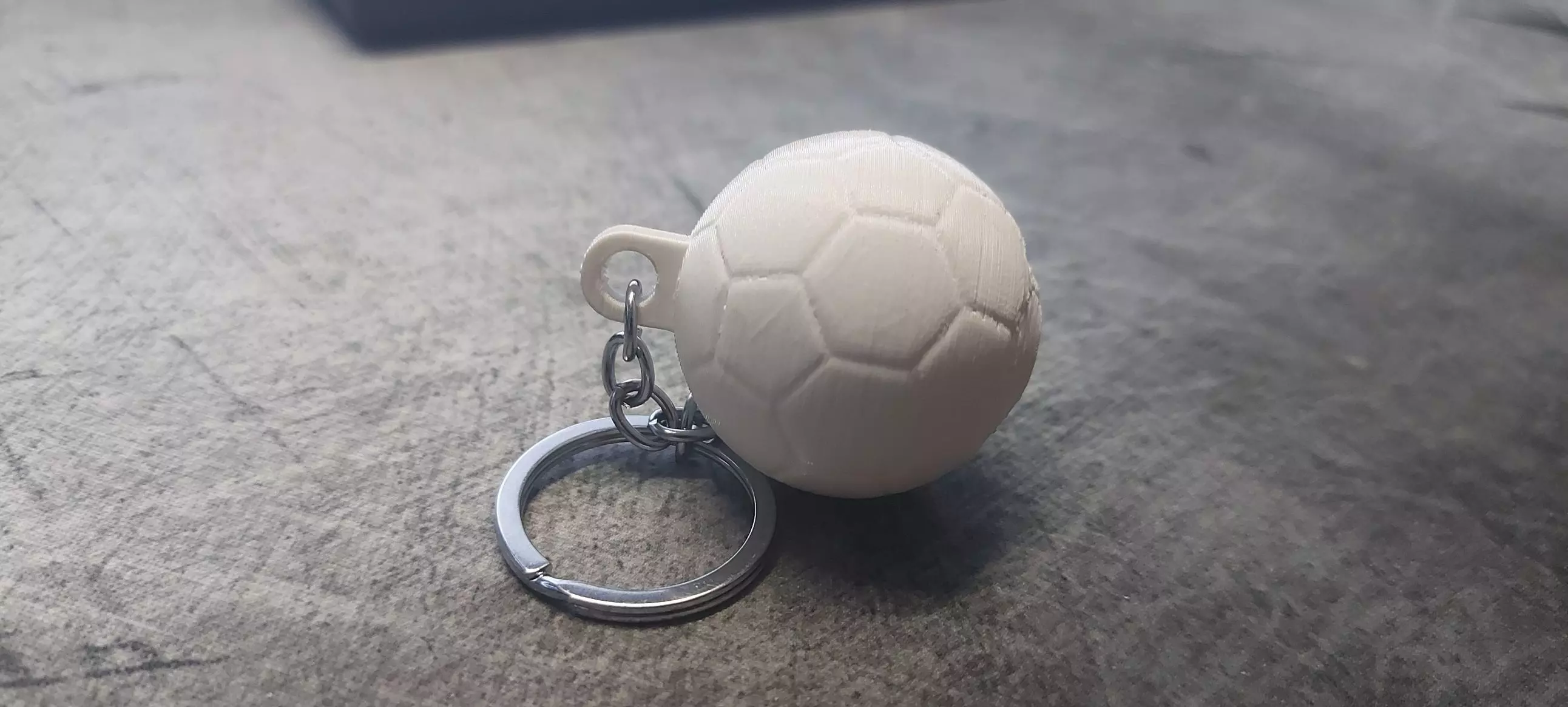 Football Keychain Free 3D print model_0